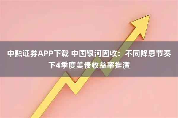 中融证券APP下载 中国银河固收：不同降息节奏下4季度美债收益率推演